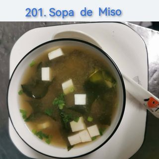 201. Sopa de Miso