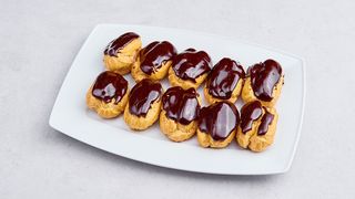 Mini eklerki czekoladowe