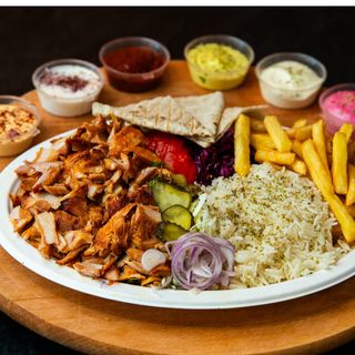 Shaorma Farfurie Pui (cu Cartofi/Orez)