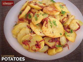 Sautee potatoes 