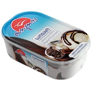 ნაყინი საოჯახო 0,5 კგ ვანილის არომატით