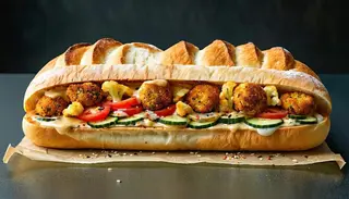 Panino pita fritto