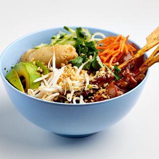  Ensalada de fideos de arroz vietnamita