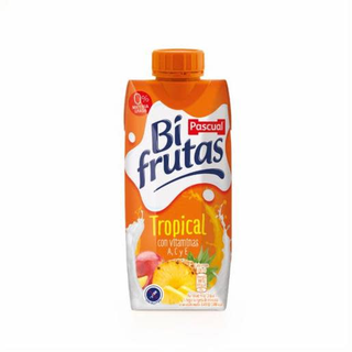 Bifrutas Tropical · Envase de 330 ml.