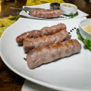 Mititei la grătar  (3 mici, paine , mustar )