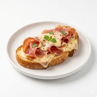 Tosta De Jamón York Y Queso