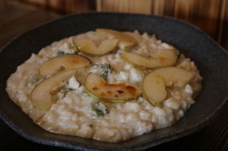 Risotto With Gorgonzola And Pear