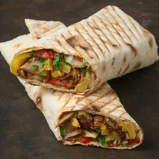 Խոզի շաուրմա լավաշով