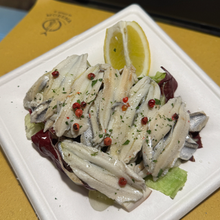 Alici marinate al pepe rosa