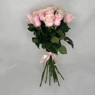 Buchet 21 trandafiri roz