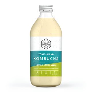 Kombucha cu menta si lamaie 330ml