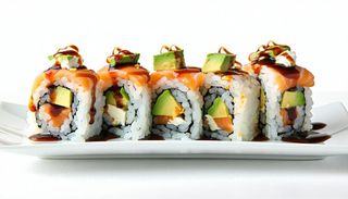 Ura roll Philadelphia flambe - 4 pezzi