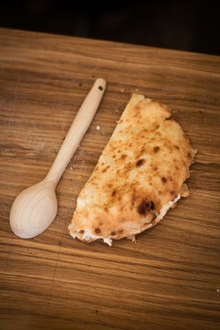 Lepinja kajmak, suho meso