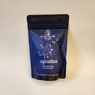 Sacchetto di tè in foglie dedicato al segno dello scorpione