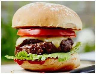Beefy Melt Burger