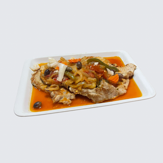 Fêveras Grelhadas de Cebolada 