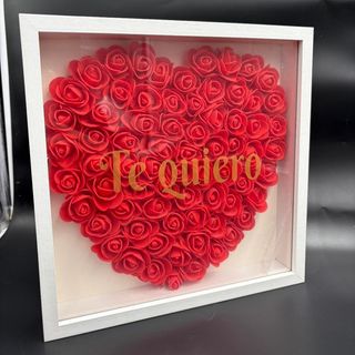 CUADRO CORAZON  TE QUIERO FOAM 