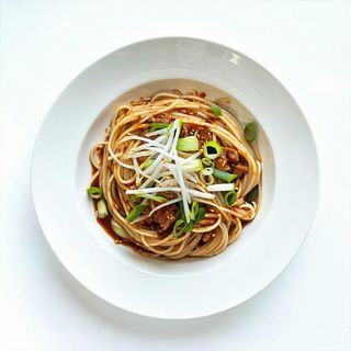 Spaghetti cinese sauces