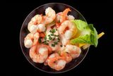 ensalada de gambas