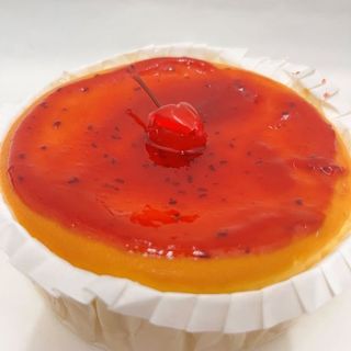 Tarta de Queso con Mermelada de Frambuesa