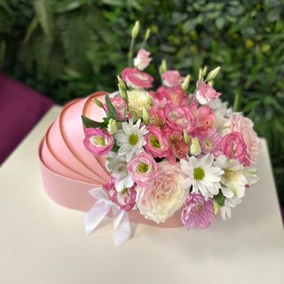 Кутия с цветя за бебе #275