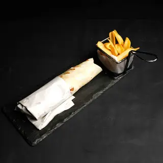Chili beef wrap