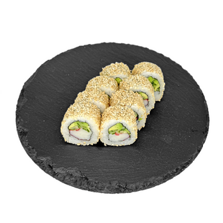 Каліфорнія зі сніжним крабом в кунжуті 240г