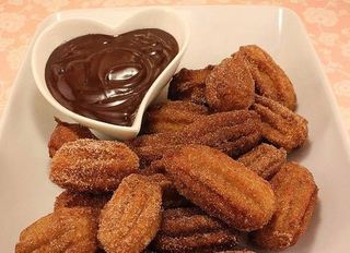 Mini churros relleno cacao avellanas 10 uds.