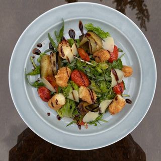 Салат " Баклажан с сырными палочками "