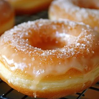Donuts rosquilla con azúcar glacé (1 ud.)