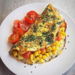 Omlet sa povrćem / Omelette with vegetables