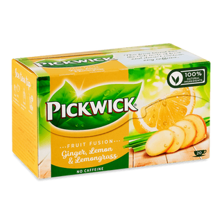 Чай фруктово-трав'яний Pickwick імбир-лемонграс (20*2г)