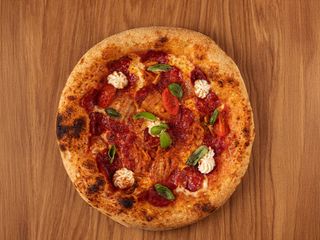 Піца З кімчі та пепероні for one