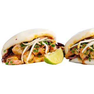 Bao con polpo menu con patate bevanda a scelta