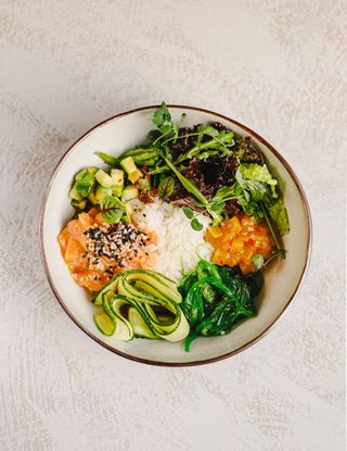 Суши Боул с лососем