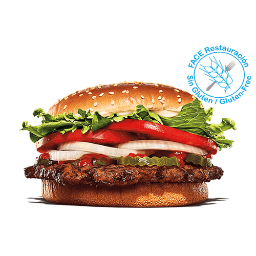 Whopper® sin Gluten
