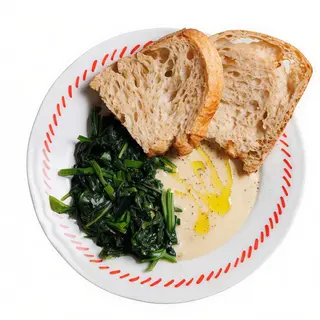 Hummus e cavolo nero 