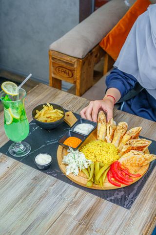 Plat Shawarma Arabe Mixte