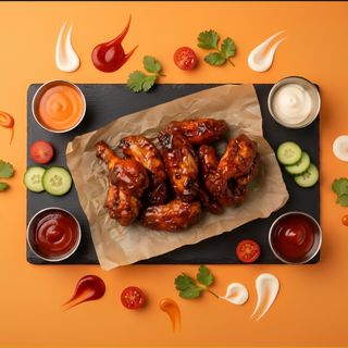 Smoked BBQ Chicken Wings 10p