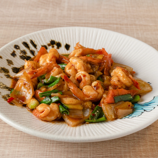 Langostinos Agridulces