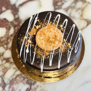 Tarta de Mamá de galleta y chocolate negro