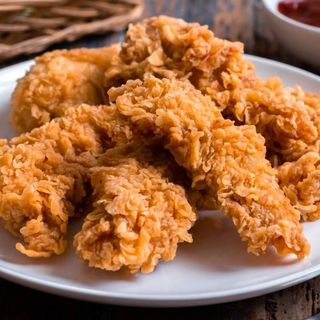 Tiras de pollo,  5 unidades