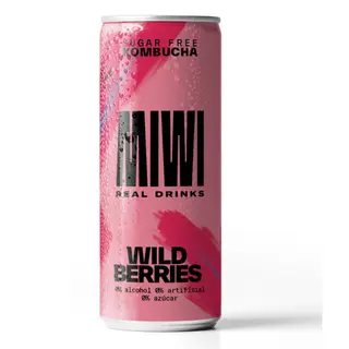 KOMBUCHA FRUTOS ROJOS MIWI