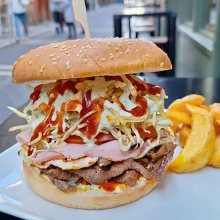 Burger party carne