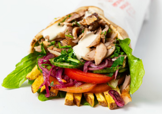 Shaworma lipie cu carne de vitel