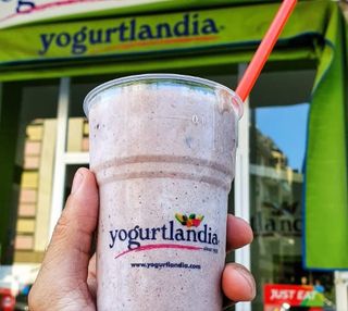 Frappè yogurt bianco bicchiere piccolo