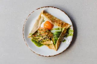 Galette De Huevo Y Aguacate