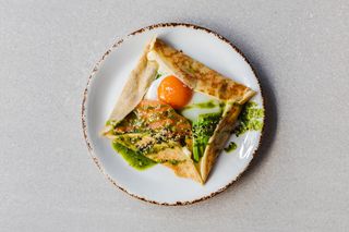 Galette De Huevo Y Aguacate