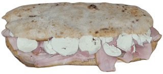 Panuozzo prosciutto cotto arrosto metà SENZA GLUTINE