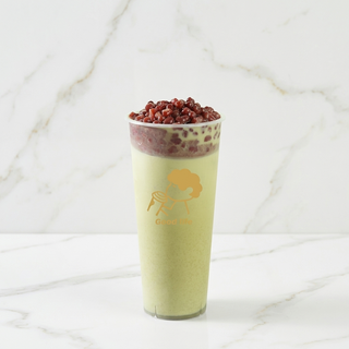 Red Bean Pudding Matcha
